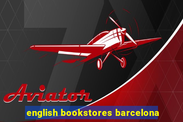 english bookstores barcelona