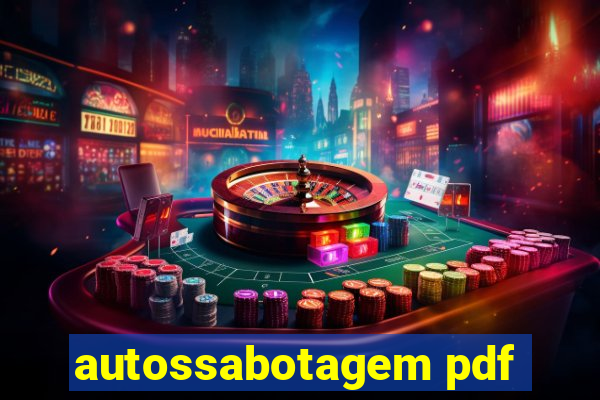 autossabotagem pdf