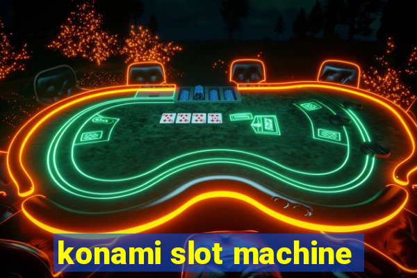 konami slot machine