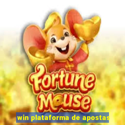 win plataforma de apostas