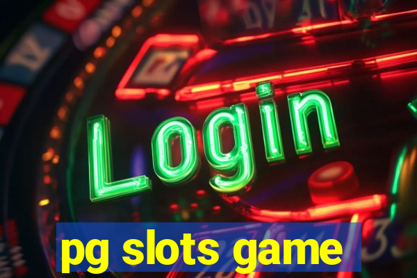 pg slots game