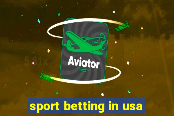 sport betting in usa