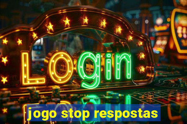 jogo stop respostas