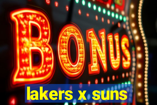 lakers x suns