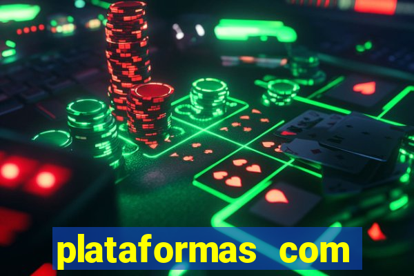 plataformas com bonus de cadastro