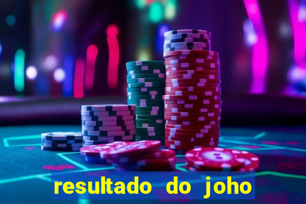 resultado do joho do bicho