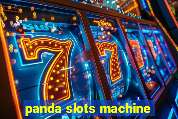 panda slots machine