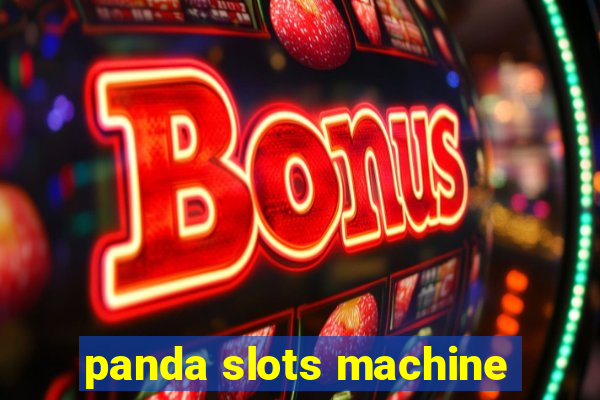 panda slots machine