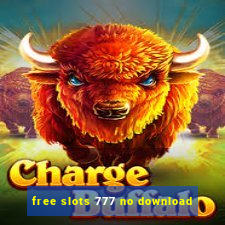 free slots 777 no download