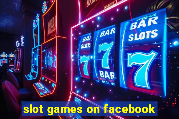 slot games on facebook