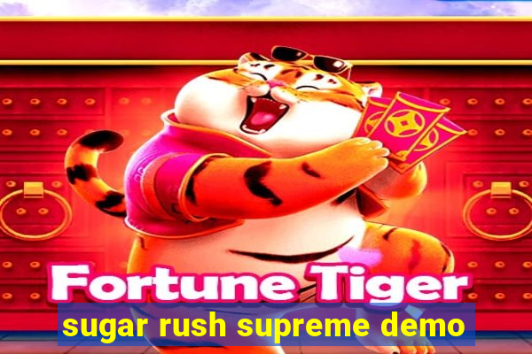 sugar rush supreme demo