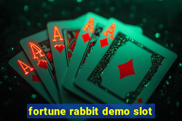 fortune rabbit demo slot