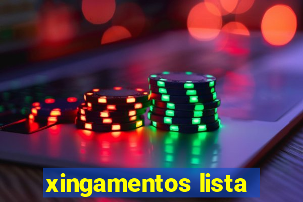 xingamentos lista