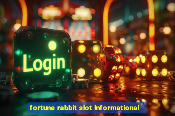 fortune rabbit slot Informational