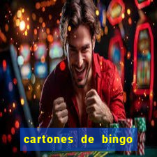 cartones de bingo para imprimir