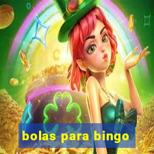 bolas para bingo