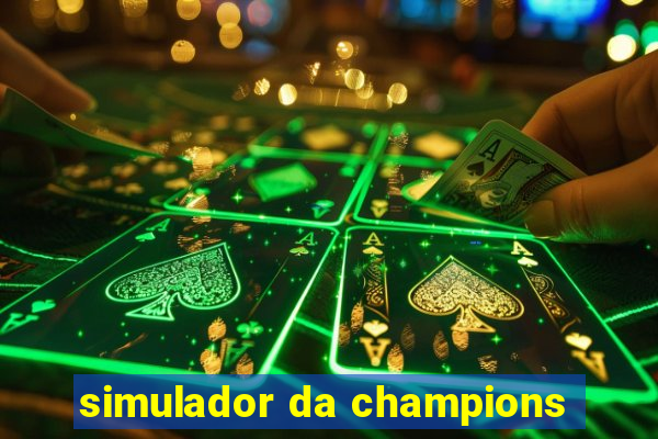 simulador da champions