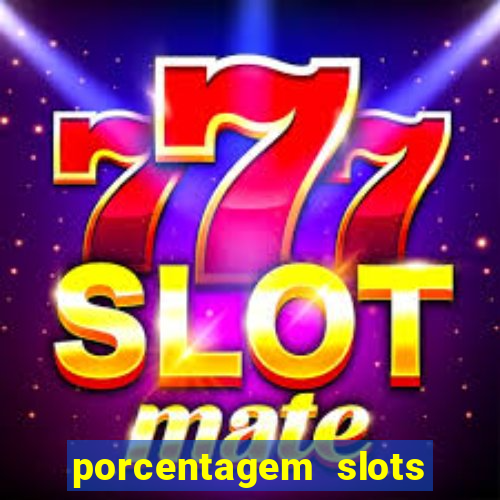 porcentagem slots tempo real