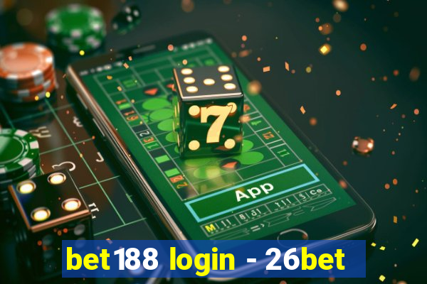 bet188 login - 26bet