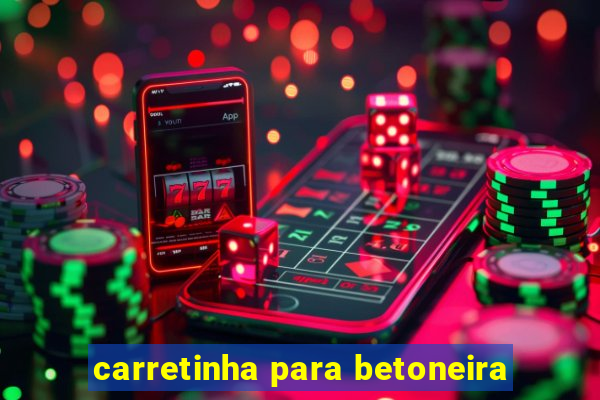 carretinha para betoneira