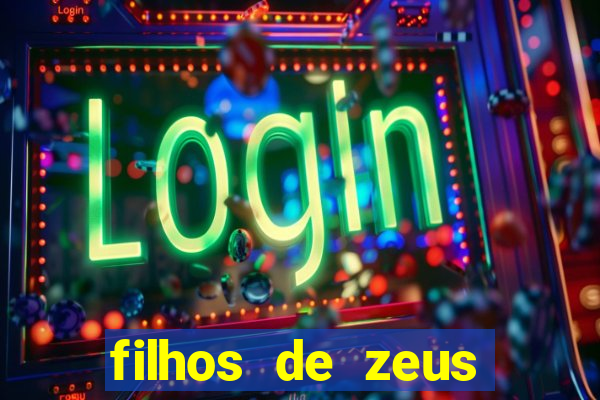 filhos de zeus mitologia grega