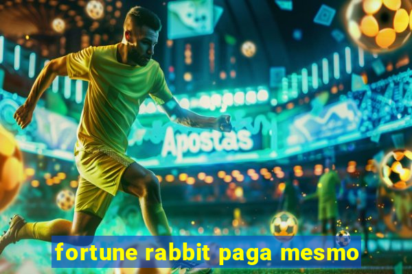 fortune rabbit paga mesmo