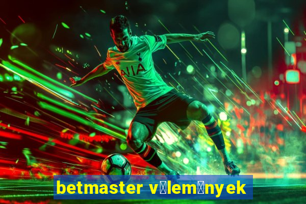 betmaster v茅lem茅nyek