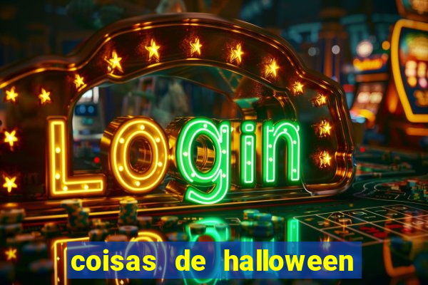 coisas de halloween com f