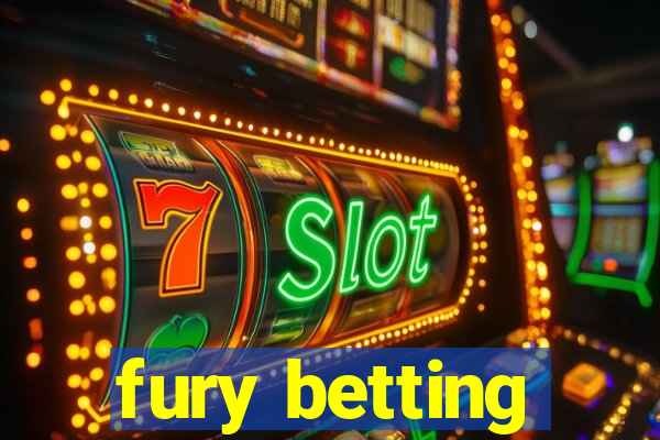 fury betting