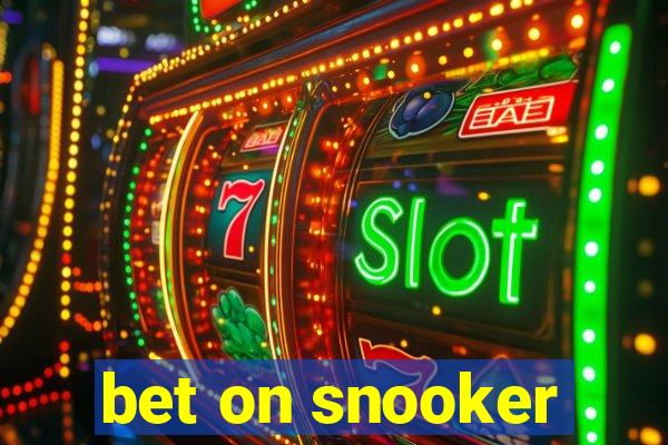 bet on snooker