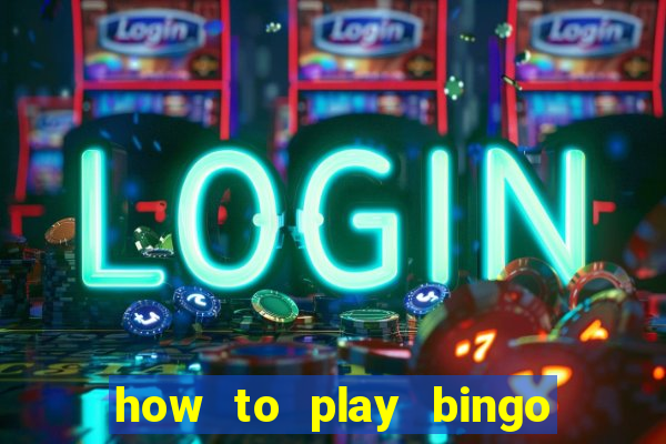 how to play bingo with playing cards