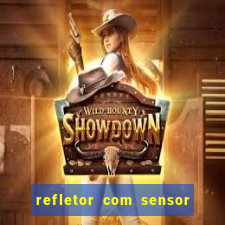 refletor com sensor noturno como instalar