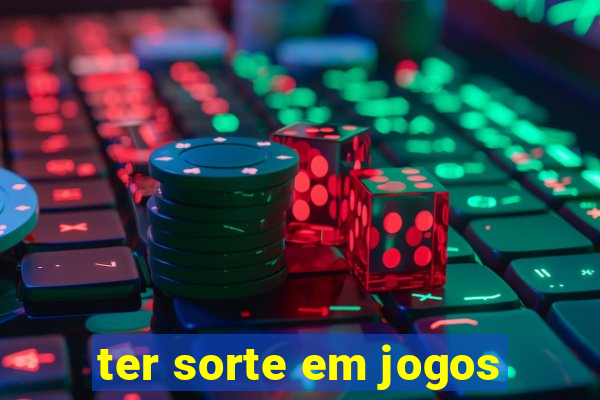 ter sorte em jogos