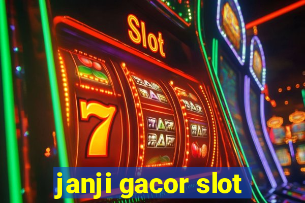 janji gacor slot