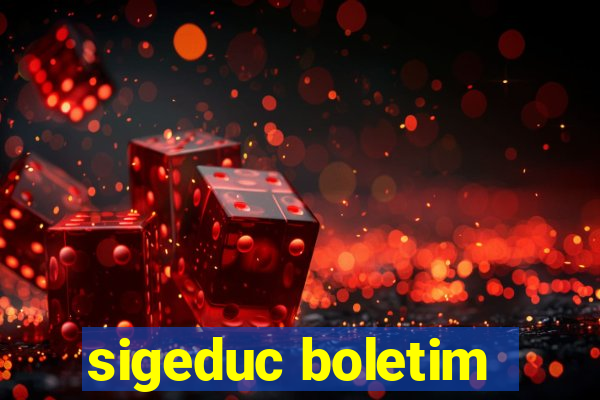 sigeduc boletim