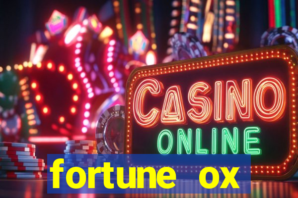 fortune ox horários pagantes