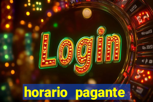 horario pagante fortune tiger