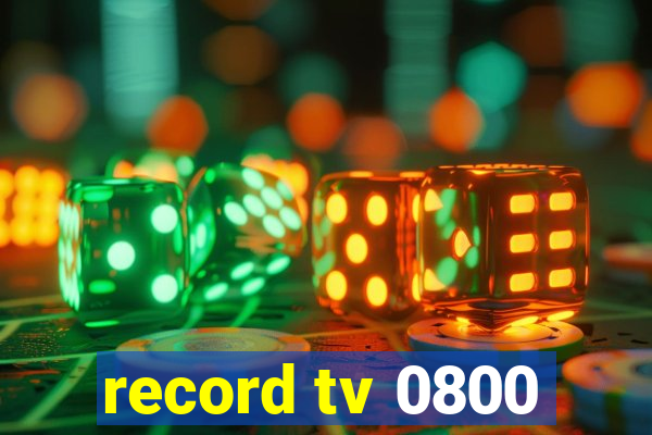 record tv 0800