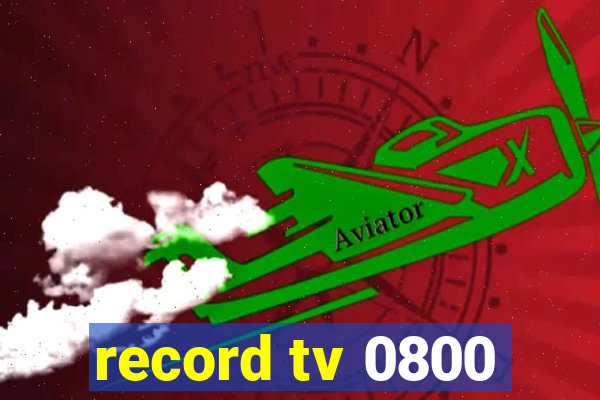 record tv 0800