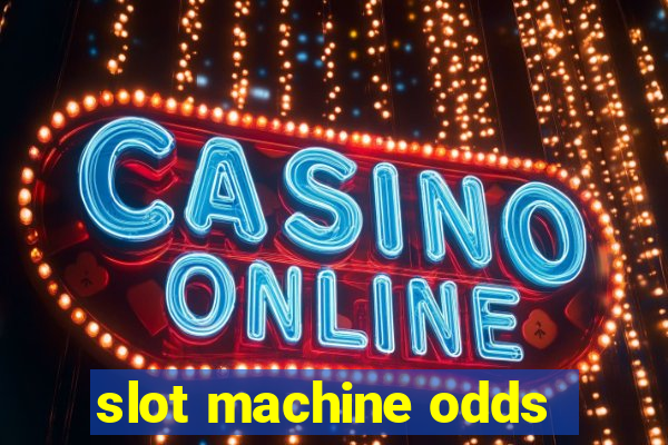 slot machine odds