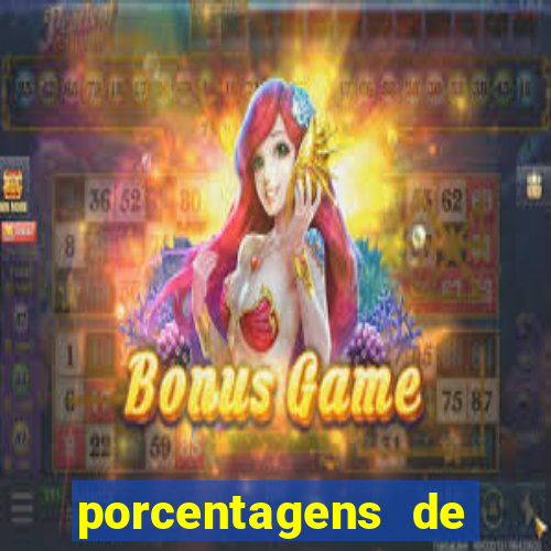 porcentagens de jogos pagantes