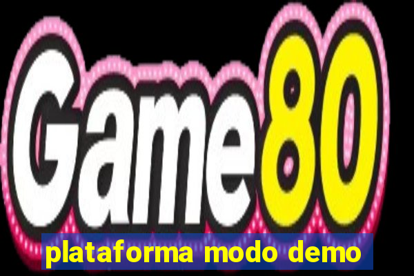 plataforma modo demo