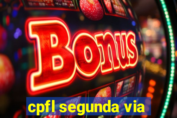 cpfl segunda via