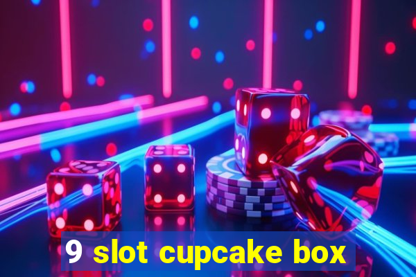 9 slot cupcake box