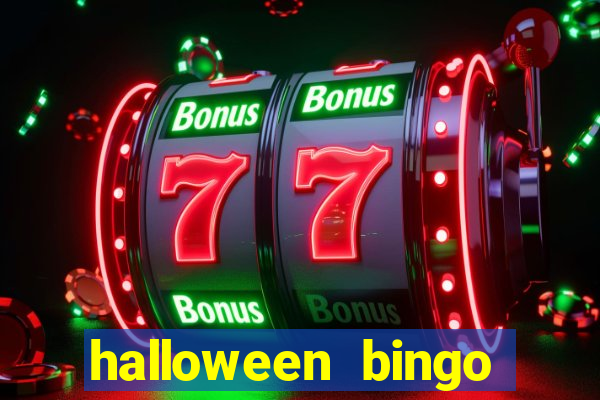 halloween bingo card generator