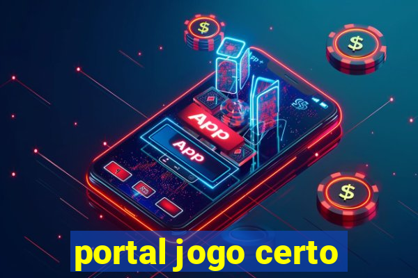 portal jogo certo