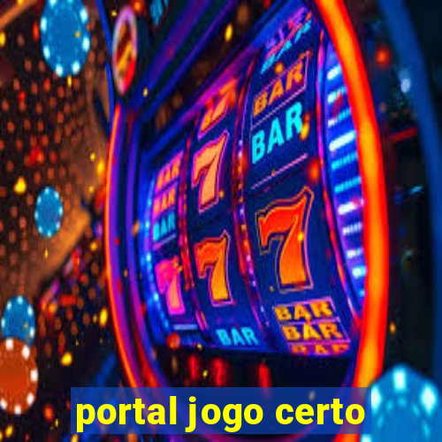 portal jogo certo