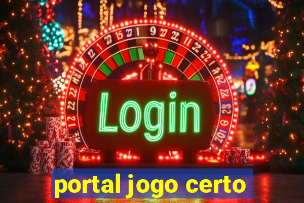 portal jogo certo