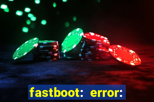 fastboot: error: failed to identify current slot