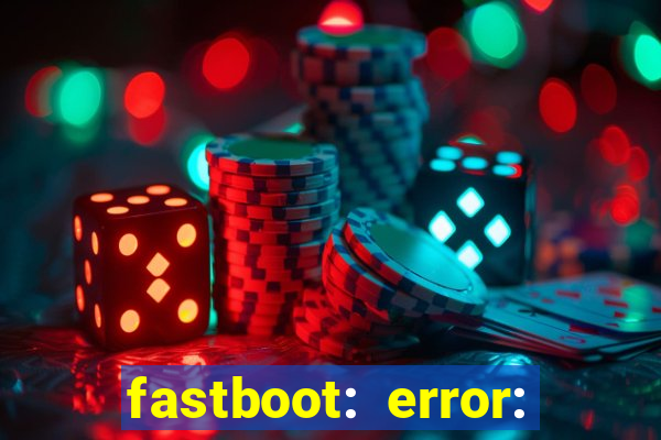 fastboot: error: failed to identify current slot